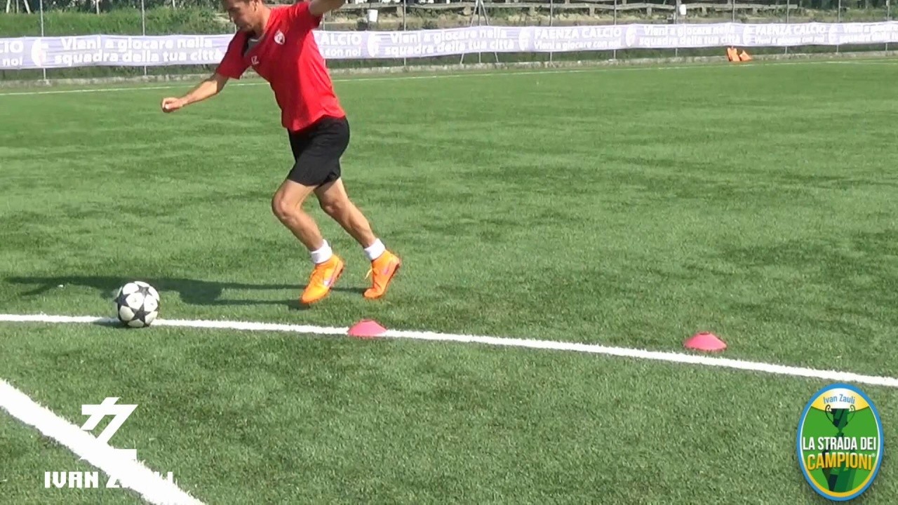 FEINTS AND DRIBBLINGS: Fake shot, inside heel, hook turn, inside touch